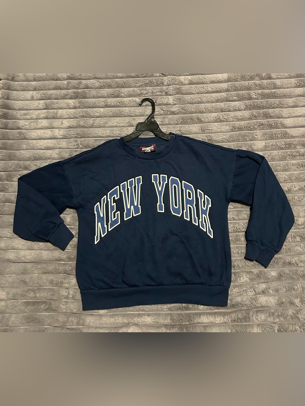 Weekend Academy “NEW YORK” Navy Blue Kid’s Crewneck Sweatshirt